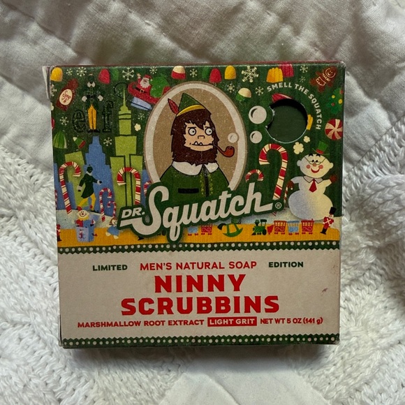 Dr. Squatch Other - Dr. Squatch Ninny Scrubbins Men's Natural Soap - Limited Edition